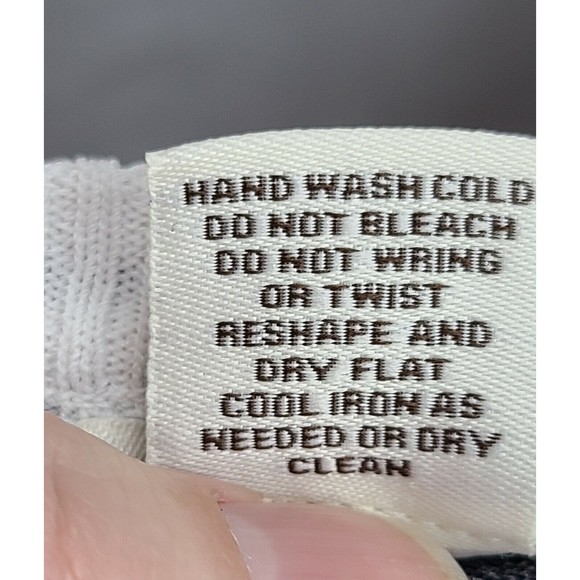 HBA Women's (M) Black & White Zebra 3/4 Sleeve Lightweight Cardigan Sweater - Picture 11 of 11